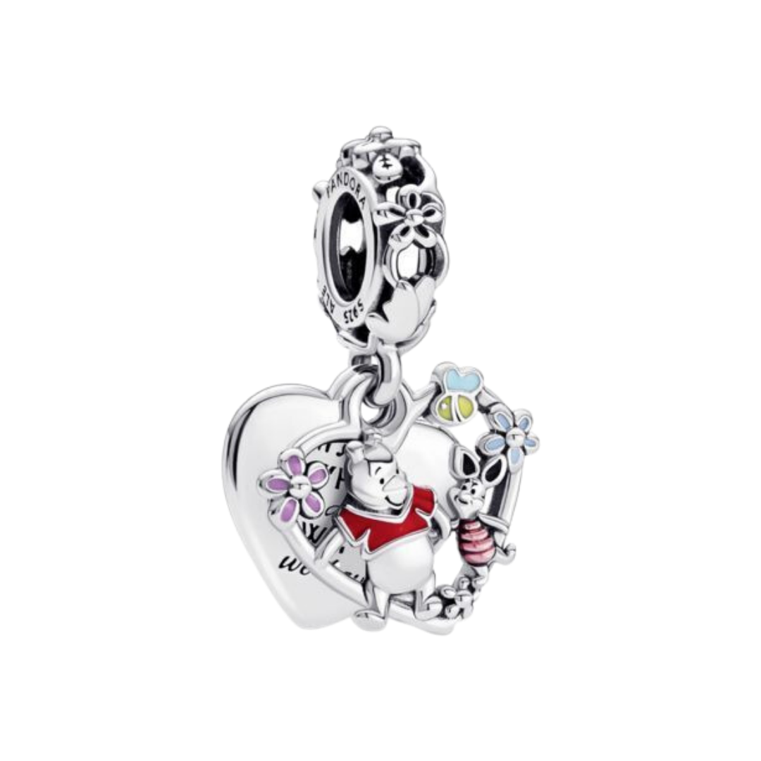 Charm  Colgante Winnie the Pooh & Piglet de Disney