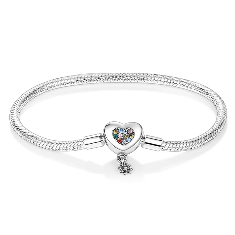 Brazalete Corazón Brillante